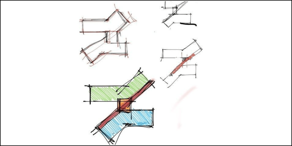 This is design objective photo used on making a concept board architecture.